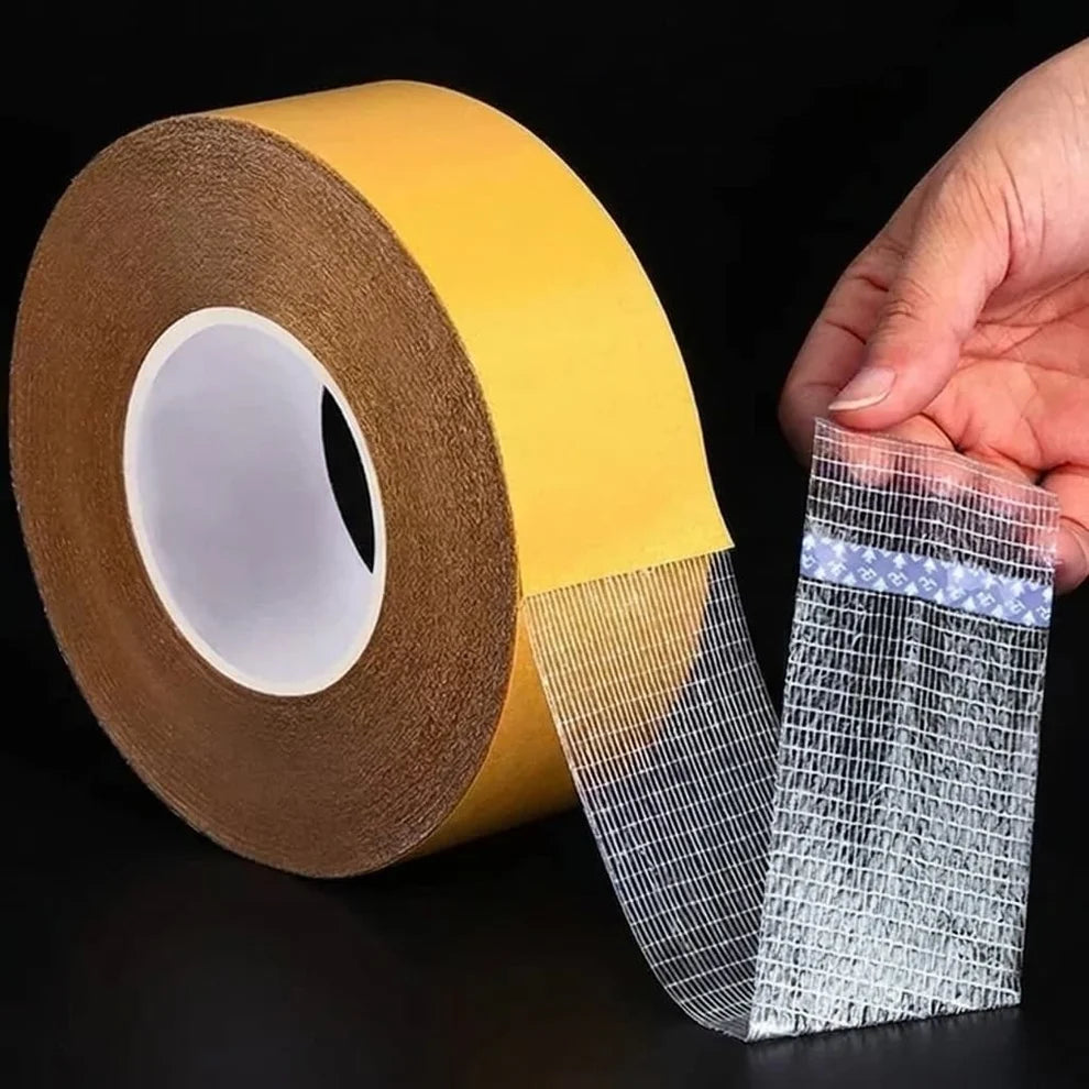 Strong Fiber Mesh - Heavy Duty Double Sided Tape 5 meters (Pack of 2)